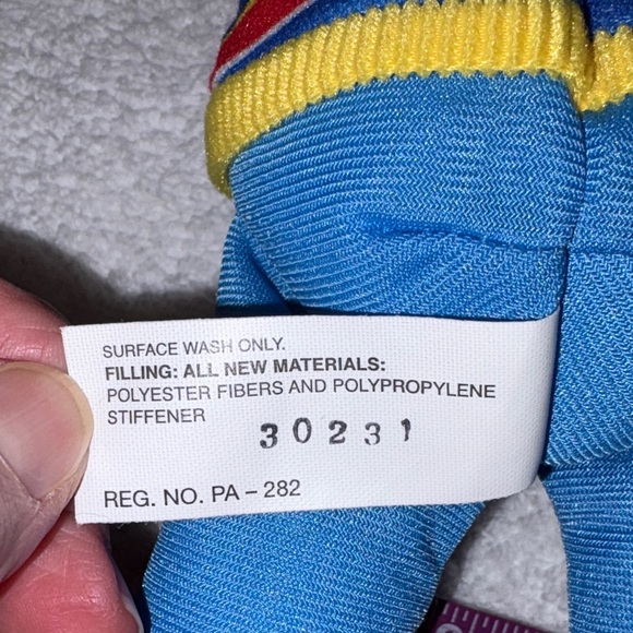 Hasbro Sesame Street Ernie Plush with Gold Blanket lovey security - Picture 7 of 7